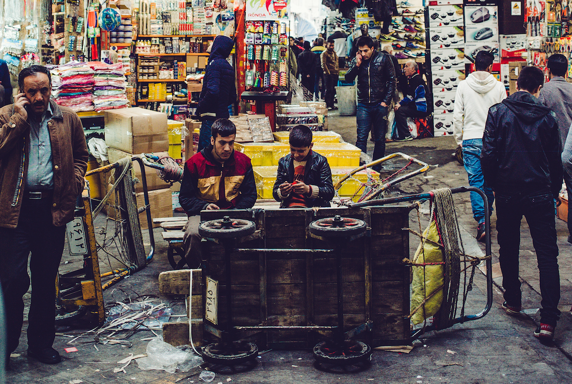 Bazar Teheran (Foto: Martin Erd Photographer)