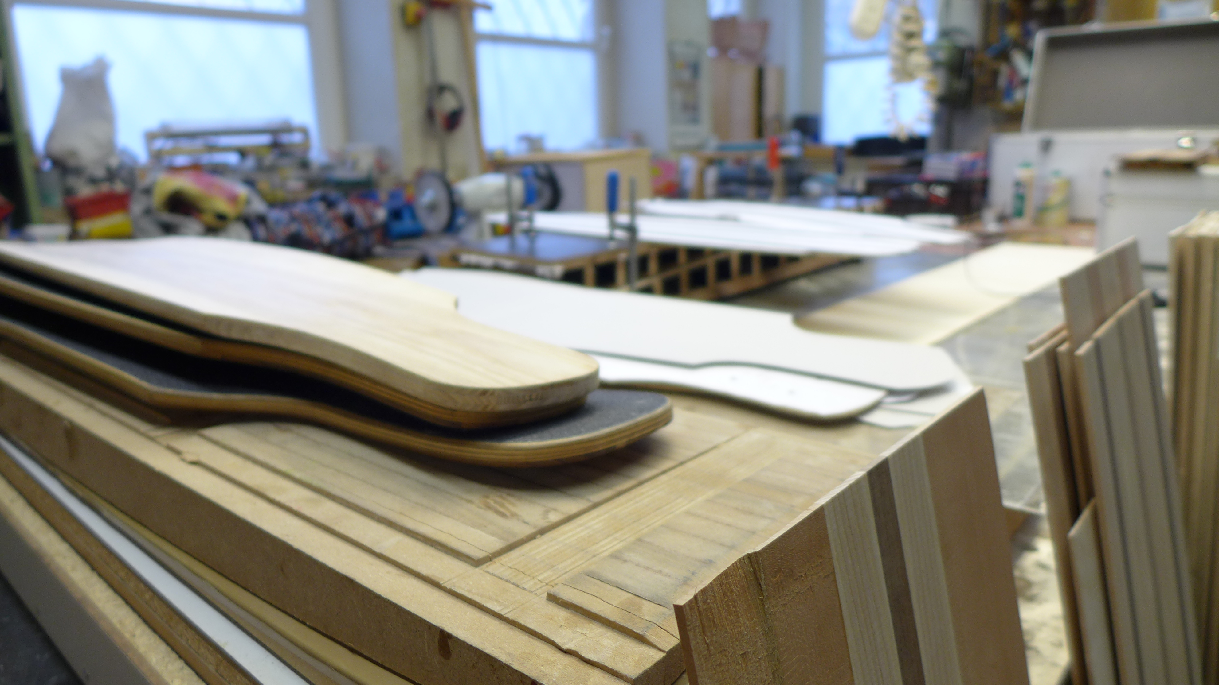 Sowohl Shape als auch Design können bei den Backwood Do it Yourself Workshops ganz individuell ausfallen